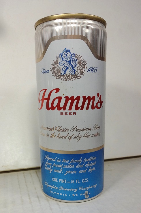 Hamm's - Olympia - aluminum - 16oz